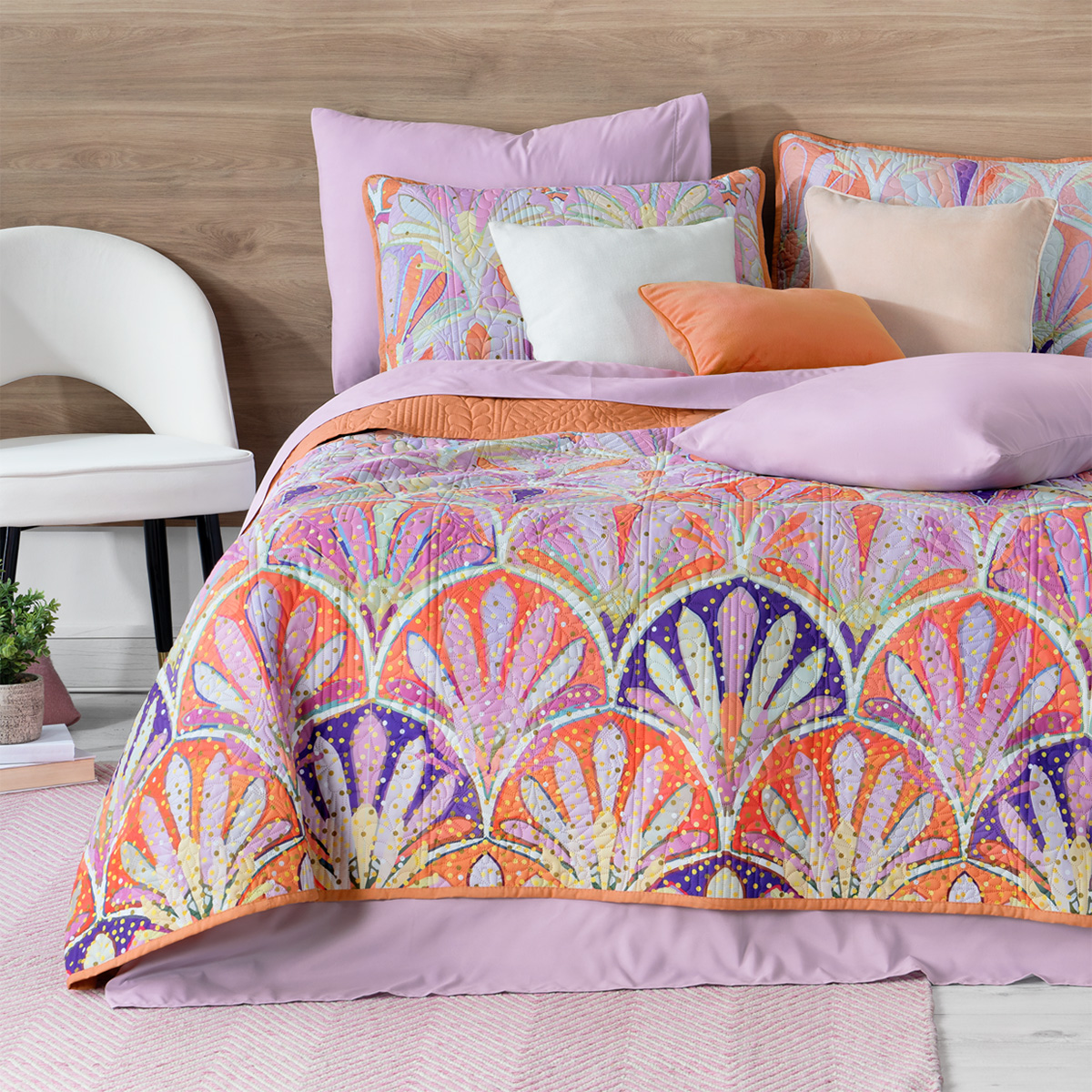 Foto 7 | Set De Edredón Ligero Con Fundas De Almohada Y Set De Sábanas, Real Textil King Size Santana Doble Vista