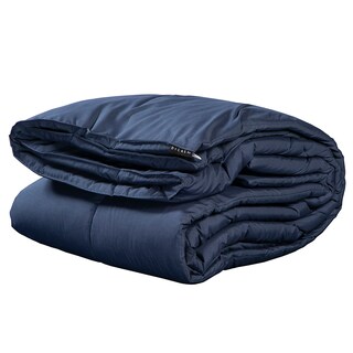 Foto 2 | Edredon Homy Azul + Protector Cloud + Sabanas Softy Platino+ Almohada 2-pack Matrimonial