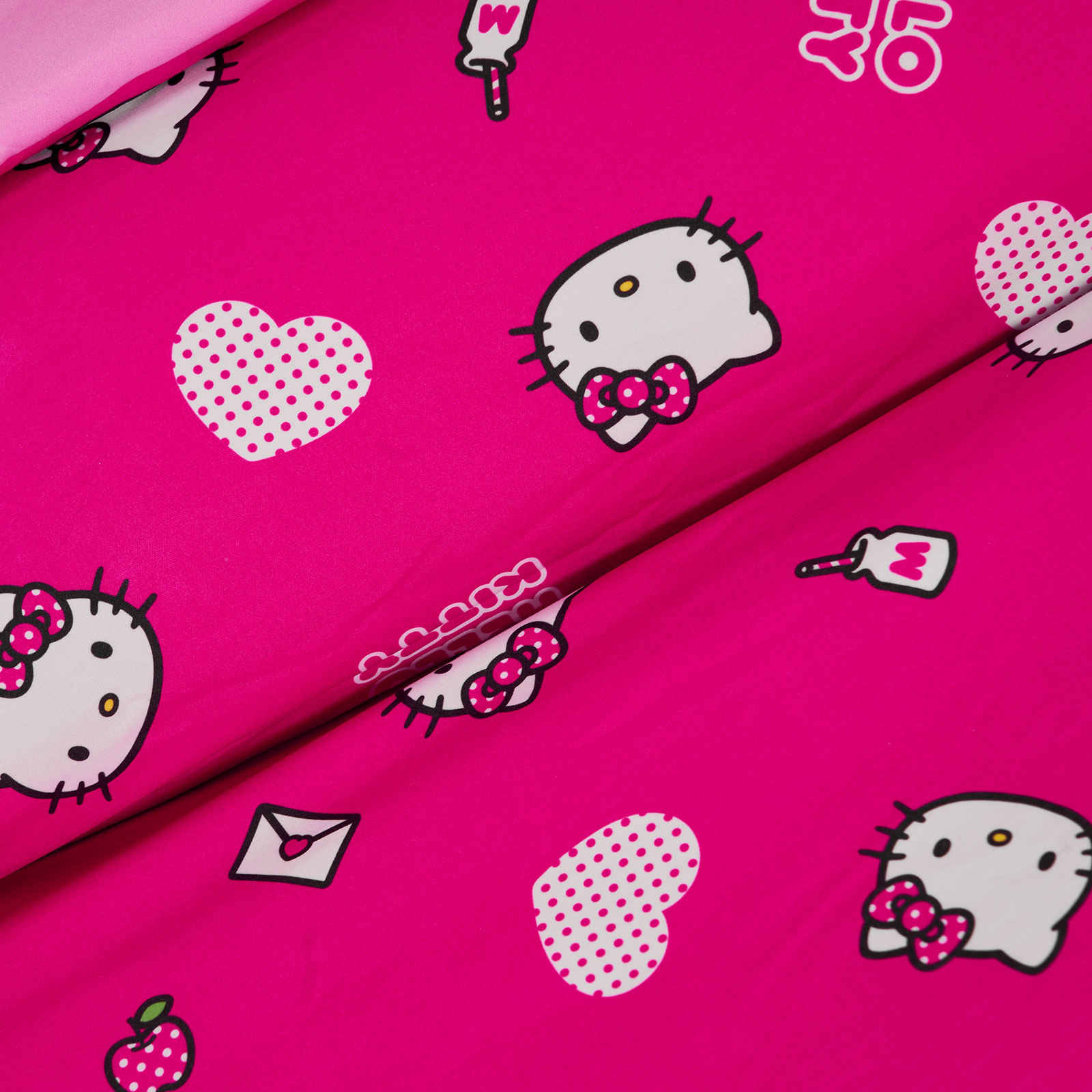 Foto 5 | Set De Edredón Microfibra Matrimonial Hello Kitty Apple