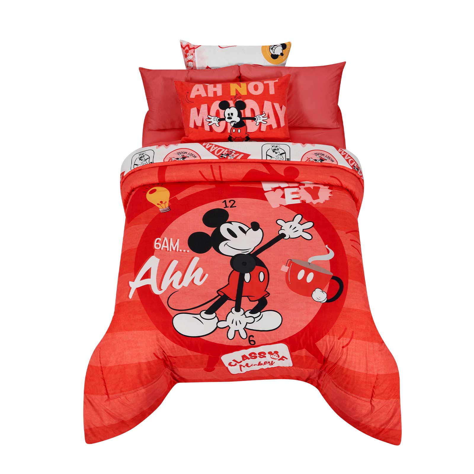 Set De Edredón Microfibra Matrimonial Mickey Monday