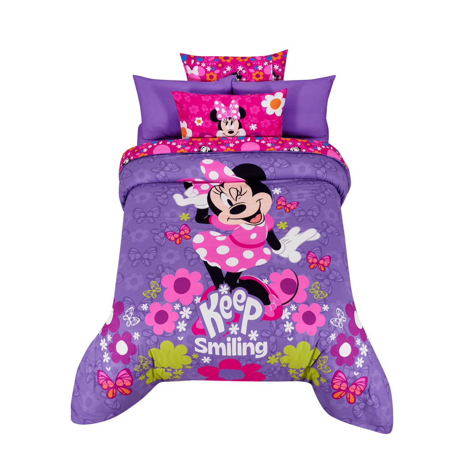 Set De Edredón Microfibra Matrimonial Minnie Keep