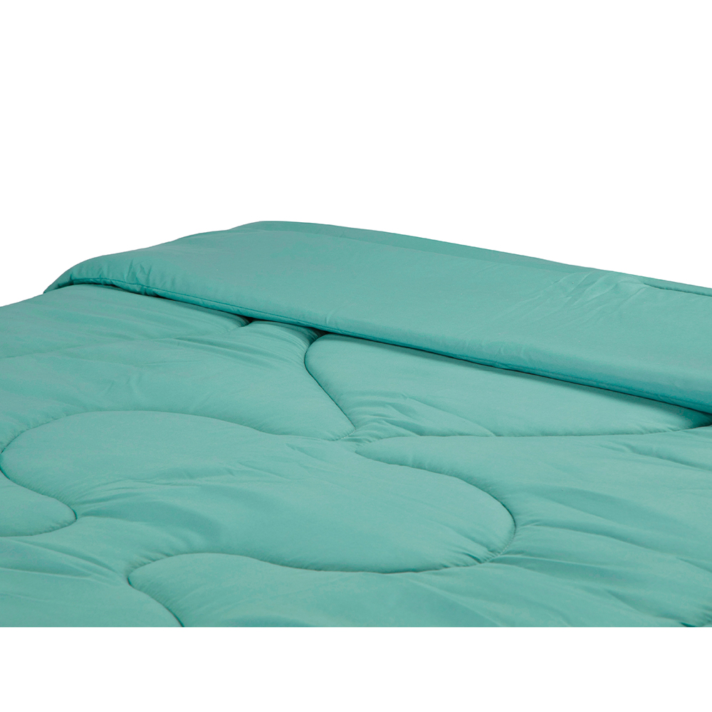 Foto 4 | Edredon Verde + Almohada One Individual