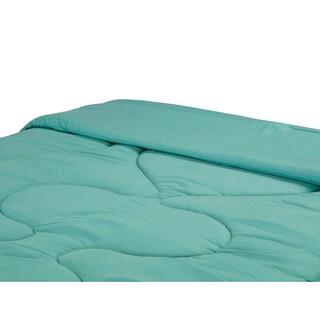 Foto 4 | Edredon Verde + Almohada One Individual