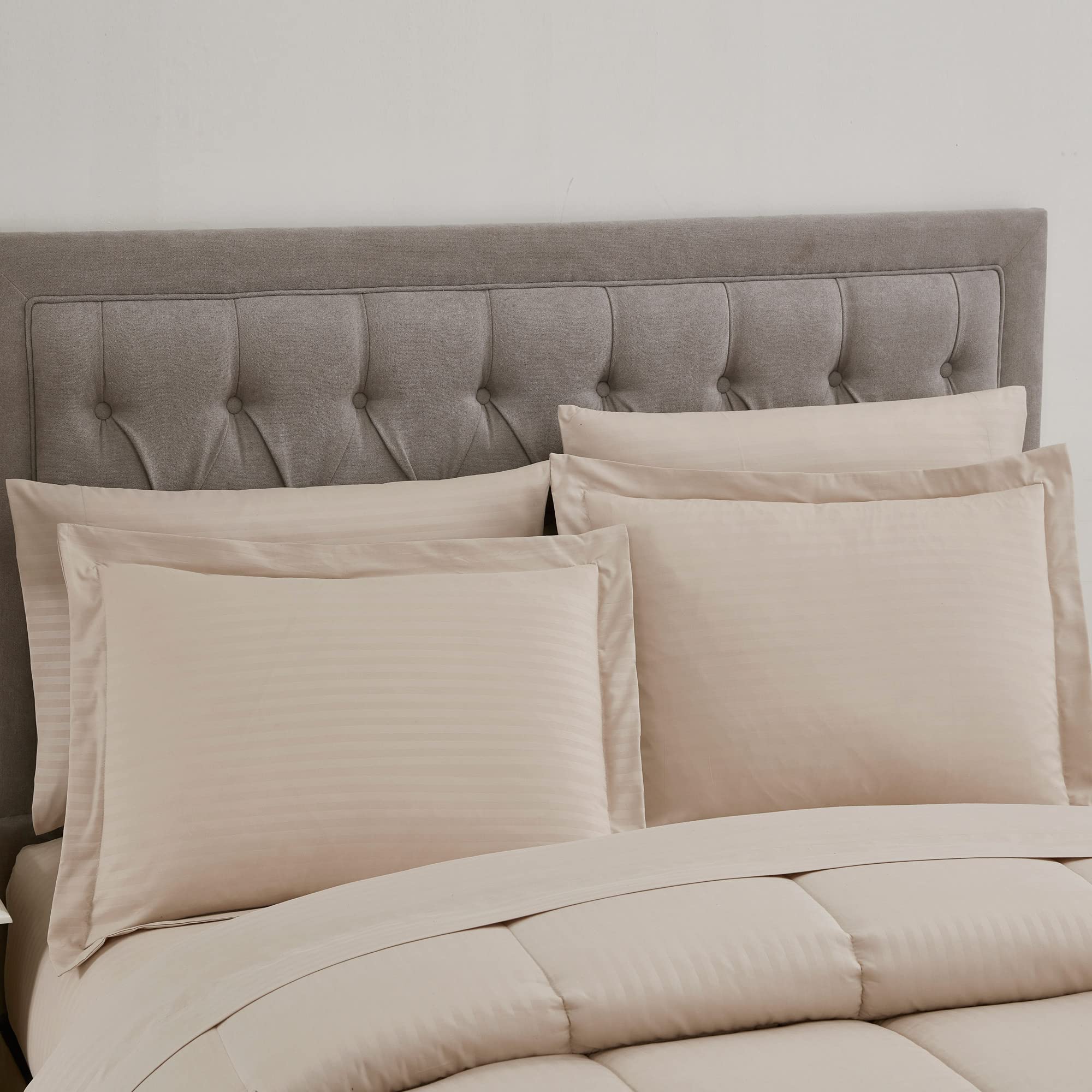 Foto 2 | Set de Edredón Sweet Home Collection Dobby Stripe King - Venta Internacional