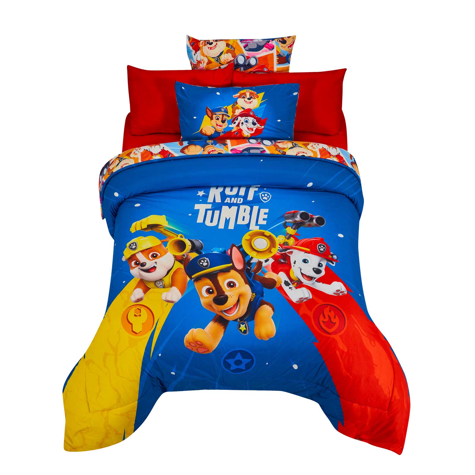 Foto 1 | Set De Edredón Microfibra Matrimonial Paw Patrol Ruff