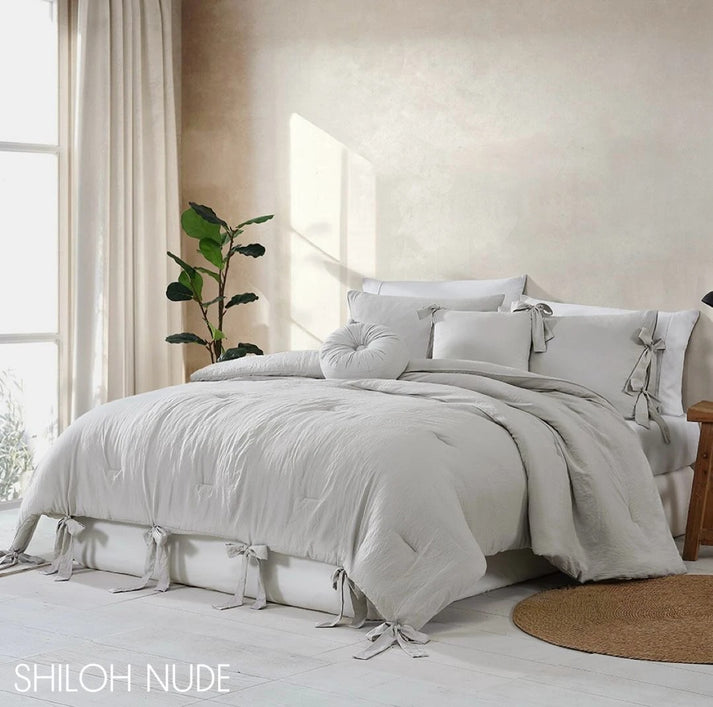 Foto 1 | Set De Edredón Shilloh 5 Piezas-king  Beige