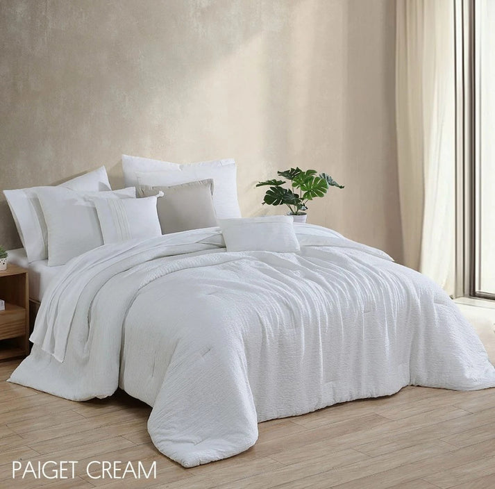 Foto 1 | Set De Edredón Paiget 10 Piezas King Size Crema
