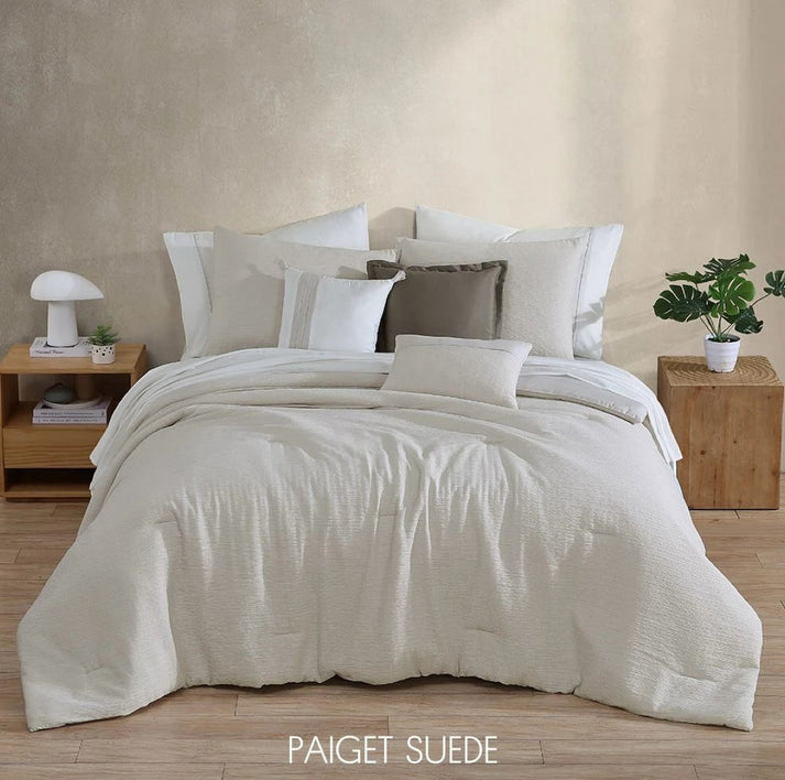 Foto 2 pulgar | Set De Edredón Paiget 10 Piezas- King Size Beige