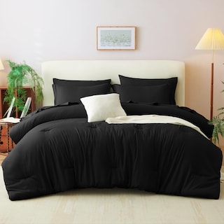 Foto 7 | Juego de Edredón King Cozylux Black 7 Piezas - Venta Internacional