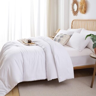 Foto 4 | Juego de Edredón Rosgonia Oversized King White con 2 Fundas de Almohada - Venta Internacional