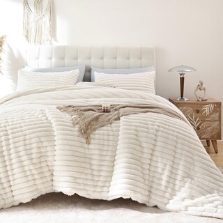 Foto 1 | Sett de Edredón Queen Smoofy Blanco 3 Piezas - Venta Internacional