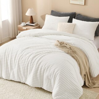 Foto 6 | Set de Edredón Queen Andency Blanco 3 Piezas- Venta Internacional