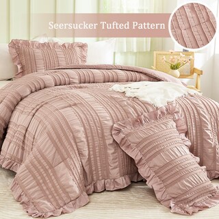 Foto 2 | Set de Edredón King Wongs Bedding Rosa 2 Piezas - Venta Internacional