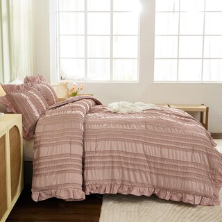 Foto 3 | Set de Edredón King Wongs Bedding Rosa 2 Piezas - Venta Internacional