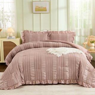 Foto 4 | Set de Edredón King Wongs Bedding Rosa 2 Piezas - Venta Internacional
