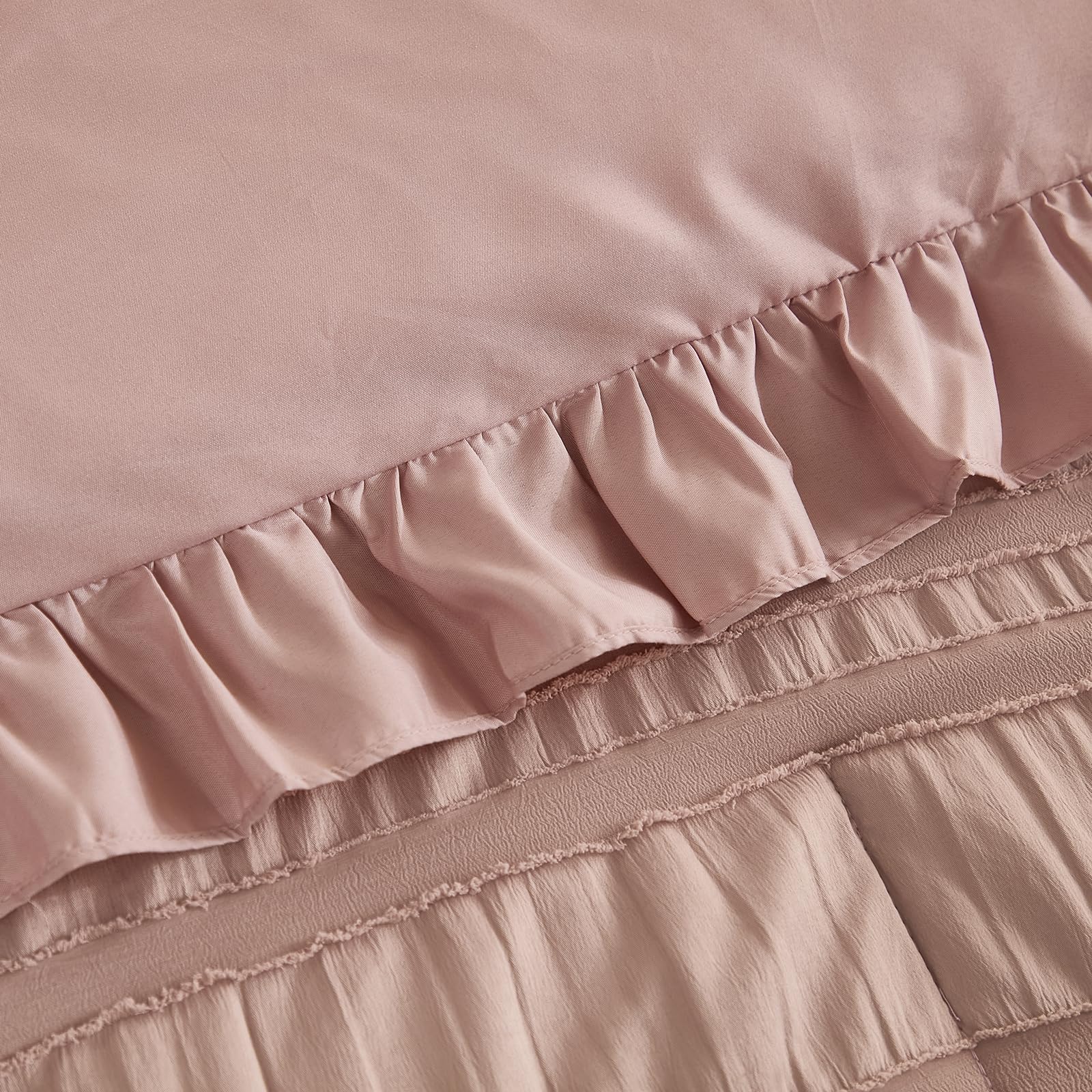 Foto 6 | Set de Edredón King Wongs Bedding  Rosa 2 Piezas  - Venta Internacional