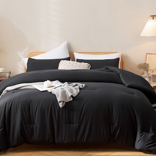 Foto 2 | Edredón California King con Fundas de Almohada Rosgonia Negro 3 Piezas - Venta Internacional