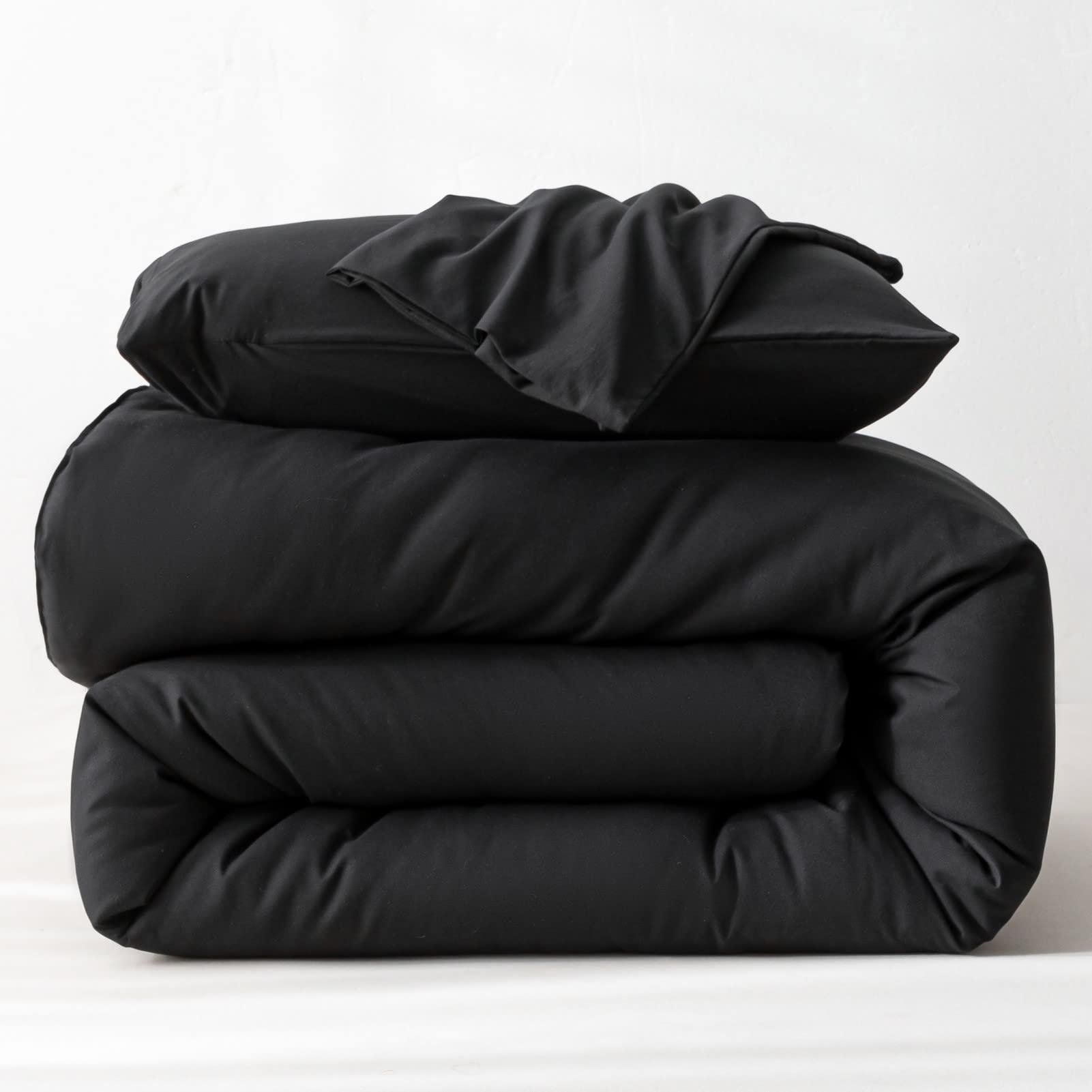 Foto 7 pulgar | Edredón California King con Fundas de Almohada Rosgonia Negro 3 Piezas - Venta Internacional
