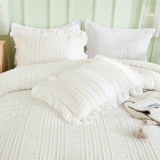 Foto 6 | Set de Edredón Queen Wongs Bedding Blanco 3 Piezas - Venta Internacional
