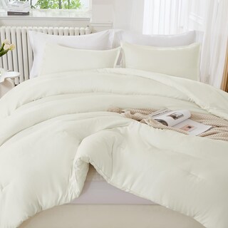 Foto 1 | Set de Edredón Mtrimonial Litanika Ivory 3 Piezas - Venta Internacional