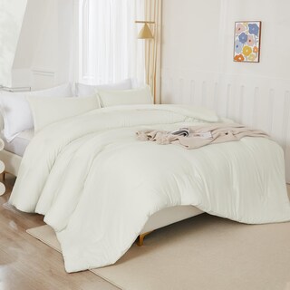 Foto 2 | Set de Edredón Mtrimonial Litanika Ivory 3 Piezas - Venta Internacional
