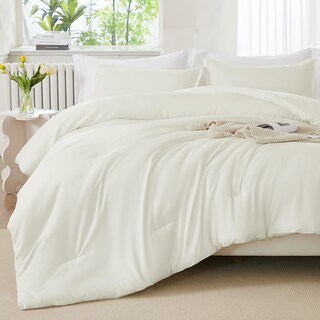 Foto 3 | Set de Edredón Mtrimonial Litanika Ivory 3 Piezas - Venta Internacional