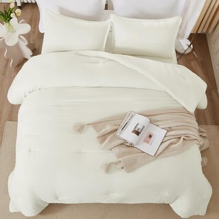 Foto 4 | Set de Edredón Mtrimonial Litanika Ivory 3 Piezas - Venta Internacional