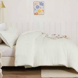 Foto 7 | Set de Edredón Mtrimonial Litanika Ivory 3 Piezas - Venta Internacional