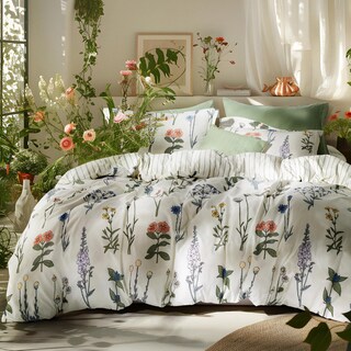 Foto 1 | Juego de Edredón King Bedsure Floral 3 Piezas - Venta Internacional
