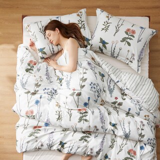 Foto 3 | Juego de Edredón King Bedsure Floral 3 Piezas - Venta Internacional