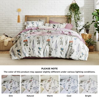 Foto 7 | Juego de Edredón King Bedsure Floral 3 Piezas - Venta Internacional