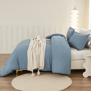 Foto 3 | Set de Edredón King Litanika Azul Piezas - Venta Internacional