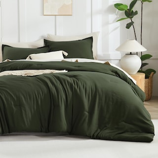 Foto 1 | Set de Edredón King Litanika Verde 3 Piezas - Venta Internacional