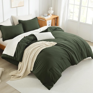 Foto 3 | Set de Edredón King Litanika Verde 3 Piezas - Venta Internacional