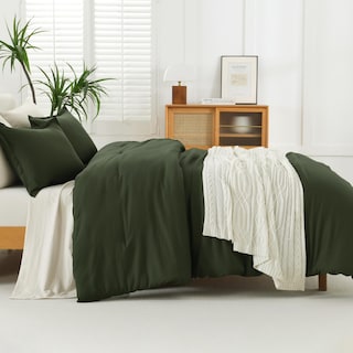 Foto 6 | Set de Edredón King Litanika Verde 3 Piezas - Venta Internacional