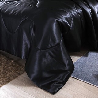 Foto 2 | Edredón Queen Size con Fundas de Almohada NTBED Negro 3 Piezas - Venta Internacional