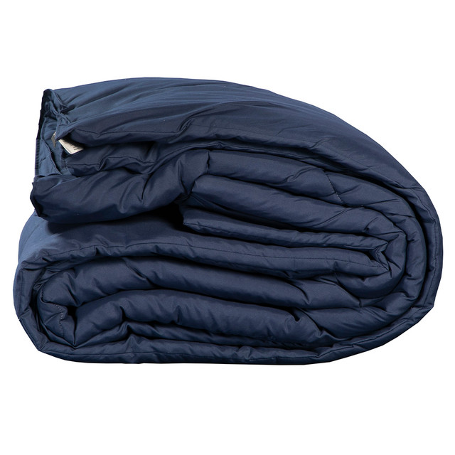 Homy Individual Edredon  Microfibra-150 Gramos Azul Marino