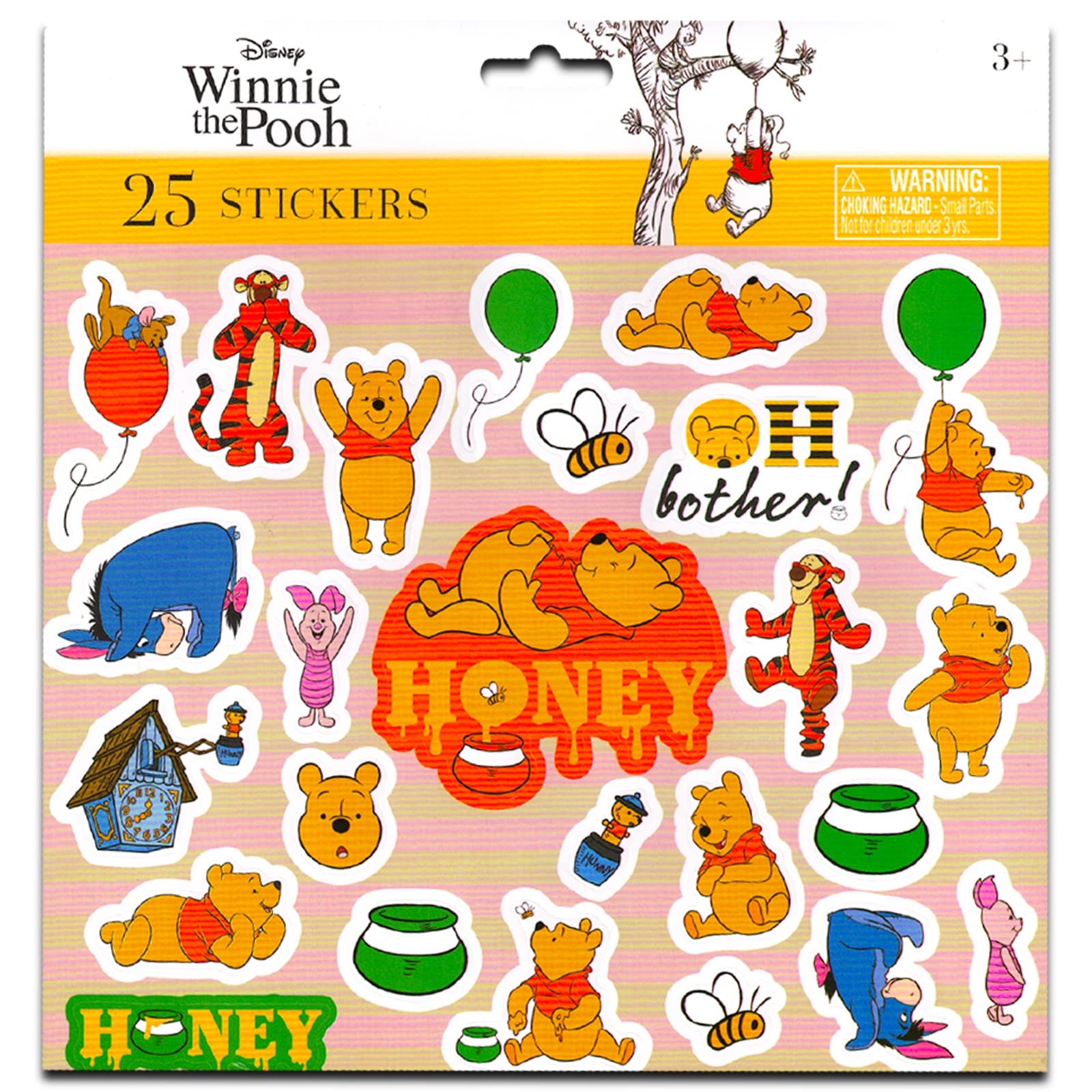 Foto 7 pulgar | Set De Regalo Disney Winnie The Pooh Baby Shower De 6 Piezas Para Recién Nacidos - Venta Internacional.