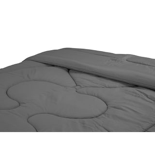 Foto 4 | Homy King Size Edredon Microfibra-150 Gramos Gris Oxford
