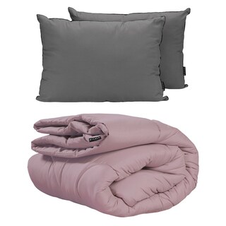 Foto 1 | Homy 2-pack King Size Edredon + Almohada 2-pack Microfibra Lila