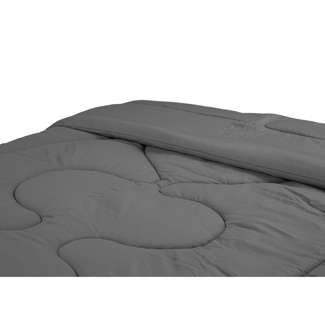 Foto 5 pulgar | Homy Individual Edredon  Microfibra-150 Gramos Gris Oxford