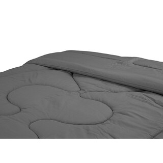 Foto 4 | Homy Individual Edredon Microfibra-150 Gramos Gris Oxford