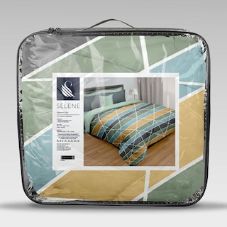 Foto 3 | Edredón Selene Hermes Gris King Size Extra Doble Vista