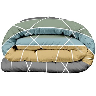 Foto 4 | Edredón Selene Hermes Gris King Size Extra Doble Vista