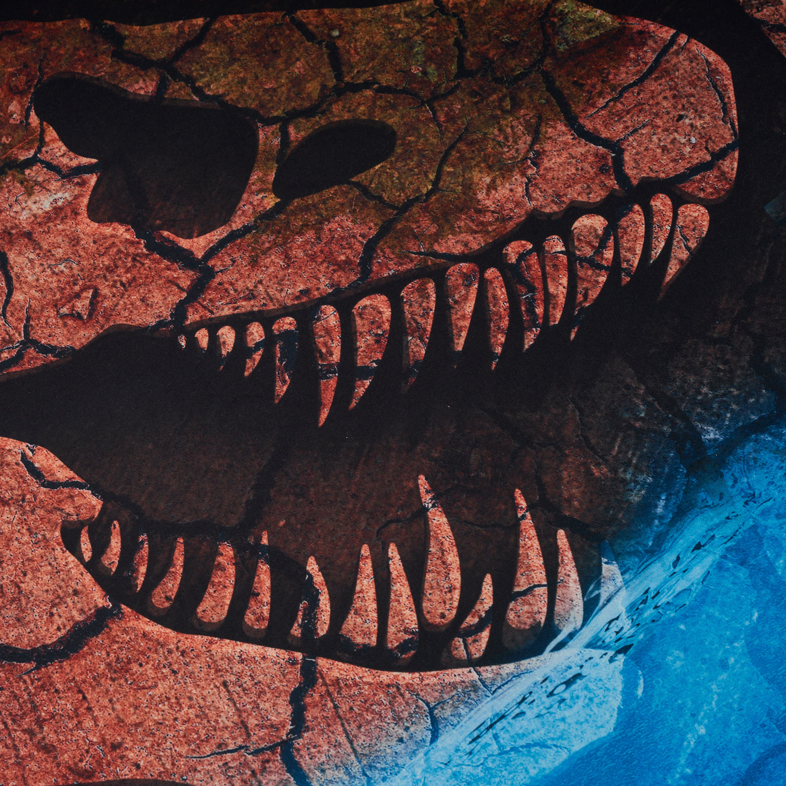 Foto 4 pulgar | Set De Edredón Microfibra Jurassic World Ocean