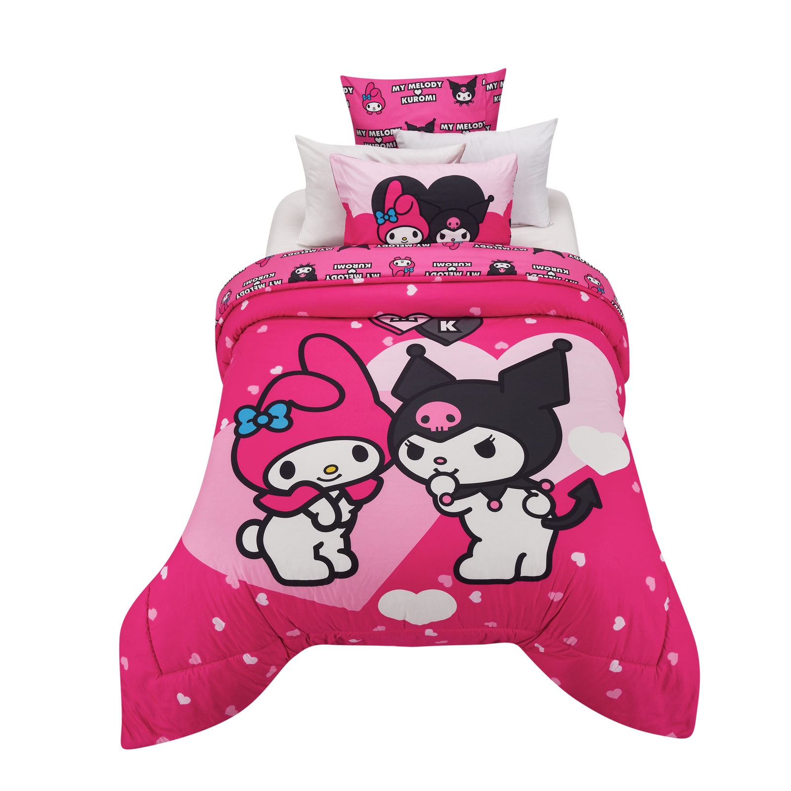 Foto 1 | Set De Edredón Microfibra Kuromi Y My Melody