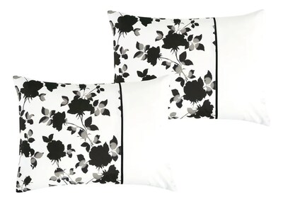 Foto 3 | Set Edredón 7 Pzas Queen Suave Completo Esponjoso Cojines- Negro