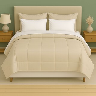 Foto 2 | Set De Edredón Acolchado Tesso Home King Size Capitonado Color Beige