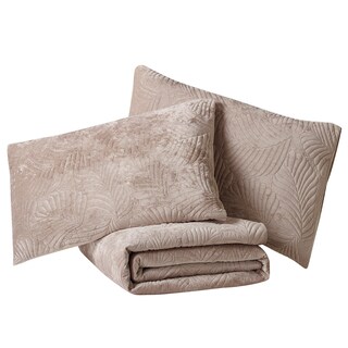 Foto 5 | Edredón Con Fundas Matrimonial Elefantito Hogar Otoño Color Biege Velvet/terciopelo