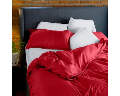 Foto 2 | Juego de Fundas de Duvet Koala Rebeca Rojo Kng Size